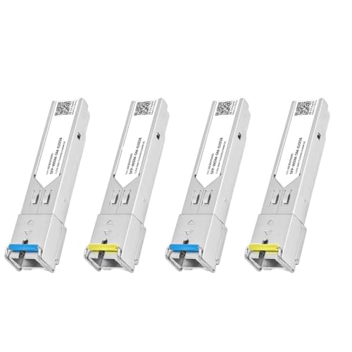 SFP ���W���[�� 1 �y�A 1.25 �O���� SFP �t�@�C�o�[���W���[�� SC �V���O�����[�h�t�@�C�o�[���W���[�� 5KM DDM 1310/1550nm �M�K�r�b�g(2 Pair)