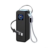 RiseNova Custodia in silicone per UGREEN Nexode Pro Power Bank 25000 mAh 200 W, custodia protettiva morbida con passante per cordino, pelle a prova di caduta (nero)