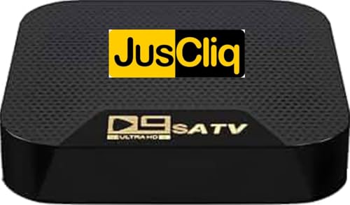 Image of Android TV Box D9 SATV, 4K Ultra HD, 4GB RAM 32GB Storage, Android 13.0, Dual Band WiFi 5, Bluetooth 5.0, Voice Remote Control, Black