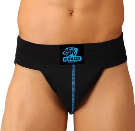 fufazzz sports Gym Cotton Hernia Supporter with Cup Pocket Athletic Fit Brief Multi Sports Underwear Outdoor Inner and Wear Medical Supporter (Pack of 1,)-picture-15