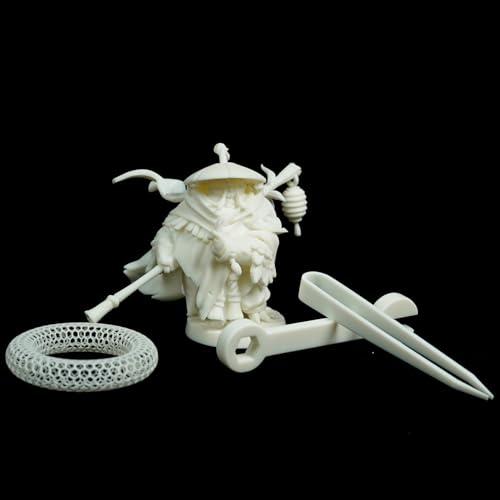 Image of Tough Resin 3D Printer Resin 2.0, Upgraded Tough Resin with Impact-Durable & High Precision, Withstands Impacts Bending Tensile, Low Shrinkage Compatible with LCD /DLP /SLA 3D Printers, White 1000g