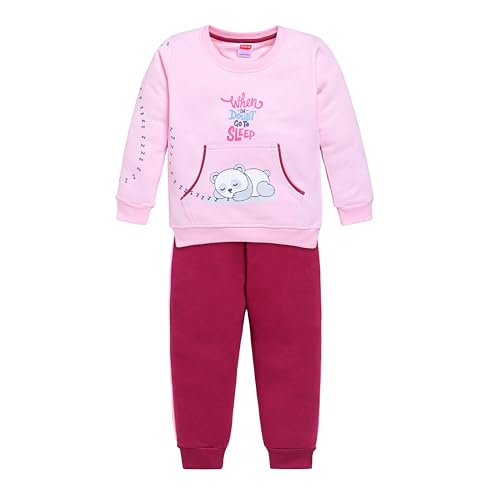 Image of LuvLap Baby Boys Full Sleeve Sweatshirt & Pyjama Set Pack of 1