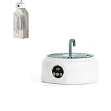 Asciugatrice Portatile, Asciugatrice Elettrica Pieghevole con Display Digitale Intelligente E Sacca Asciugante,for Home Dorm Apartment & RV Travel