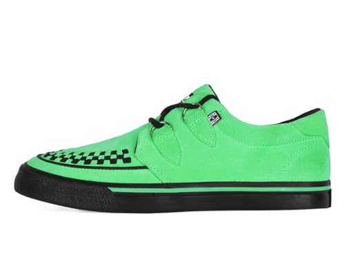 Image of TUK Suede Creeper Sneaker Shoes for Women and Men, D Ring Lace Up Shoes
