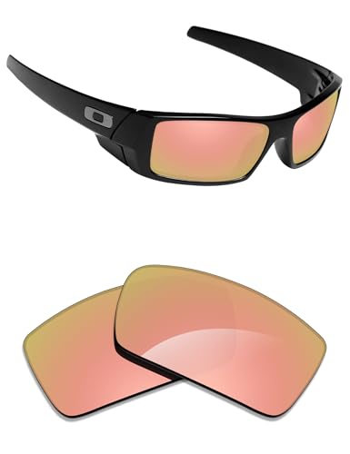 Image of Alphax Polarized Replacement Lenses for Oakley Gascan OO9014 60mm Sunglasses | Glare Reduction | Precision Cutting