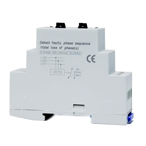 Relais de contrôle d'alimentation triphasé 1X-T pour atelier 450V