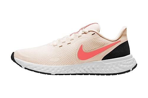 NIKE Revolution 5, Zapatillas Mujer, Pink Black, 38.5 EU