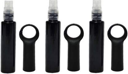 Hunky Dory 20ml Empty Black Pocket Sanitizer Spray Bottle With Belt Loop Hook (Pack of 3)-image-24