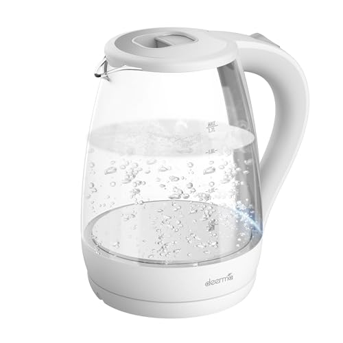 Sh30W 1,7 L Mavi Işıklı Cam Kettle ve Su Isıtıcı