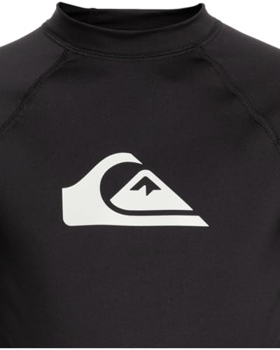 Quiksilver All Time - Langärmliger Rashguard mit UPF 50 für Jungen 8-16 Schwarz