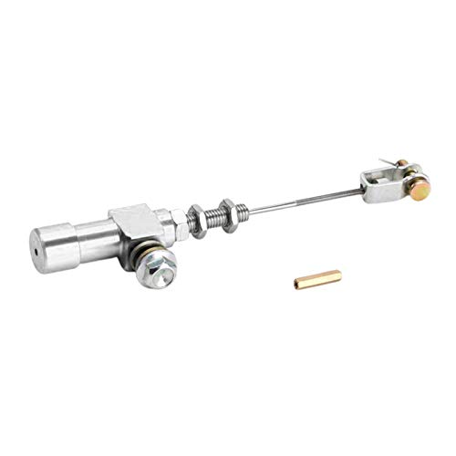 Homyl Bomba de freio de embreagem, M10 x 1,25 mm Universal Motocicleta Embreagem hidráulica M10 x 1,