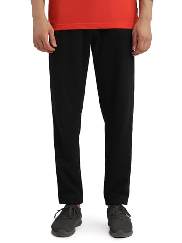 Image of Rupa Bumchums Men's Relaxed Fit Cotton Loungers with Zippered Pockets and Flat Drawstring