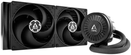 ARCTIC Liquid Freezer III 280 - Chłodzenie wodne PC, All-in-One CPU AIO Water Cooler, kompatybilny z Intel i AMD, wydajna pompa sterowana PWM, wentylator: 200-1700 rpm, ramka kontaktowa LGA1851 oraz