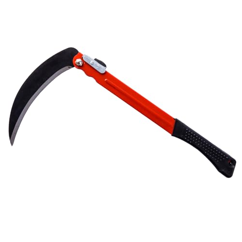 Multifunktionale Landwirtschaft und Wald Sichel Klappsichel Handsichel Sichel Sense Gartensichel Kleinsense Sensensichel (A)