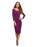 oodji Ultra Mujer Vestido con Escote Barco (Pack de 2), Multicolor, ES 38 / S