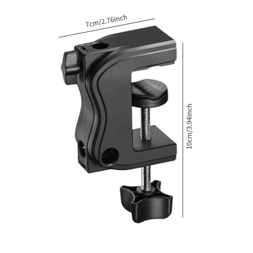 Soporte de teléfono base ajustable Qianly M5 de escritorio en PVC resistente 3