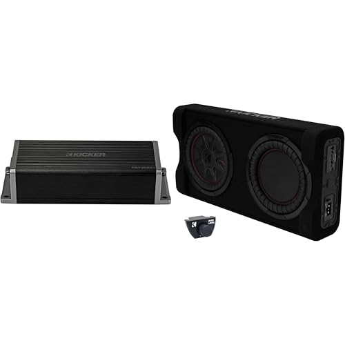 Kicker 47KEY2004 4-Channel DSP Smart Amplifier, 4x50W w/ 51PTRTP10 10