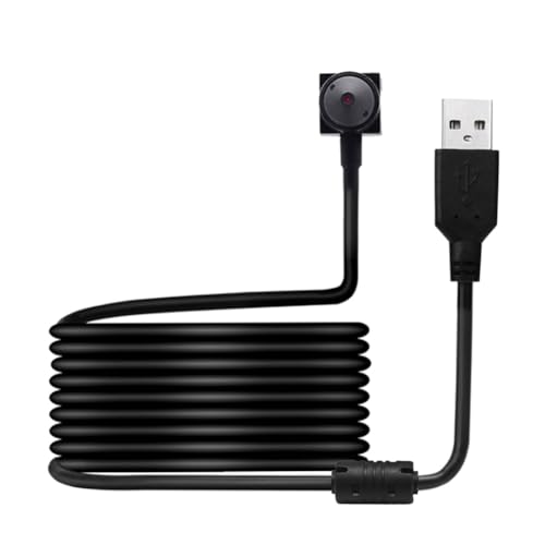 Webcam 1080p Full HD mini USB avec objectif de 3.7mm pour PC portable et surveillance