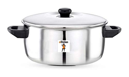 Image of Stainless Steel Casserole /Hot Pot /Serving Pot (1000 ml)