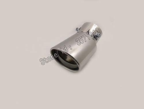 Piezas de coche, para Toyota ViosYaris sedán 2007-2017 2018 cubierta del coche silenciador exterior tubo trasero dedicar la punta de escape cola