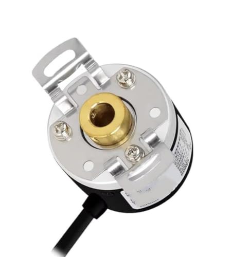 Codeur rotatif incrémental 40mm capteur impulsion arbre creux aveugle 24V