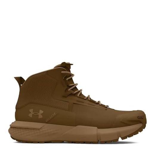 Under Armour Sapato masculino Charged Valsetz Mid, coiote/coiote, 38, EUA
