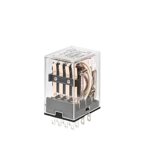 Interruptor electromagnético CDZ9-54PL rele intermedio de 14 pines DC 220V sin base enchufable