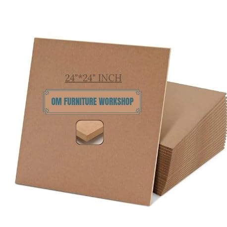 1 Piece 24x24Inch,8mm Thickness MDF Boards for Art and Craft-image-44