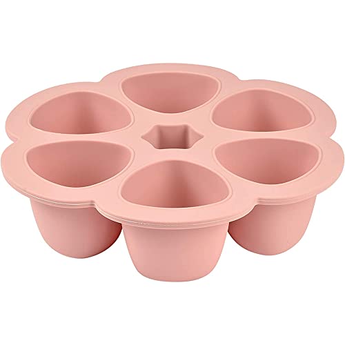 BÉABA, Multiportions Silicone de qualité premium, Résistance thermique extrême, Four et micro-onde, 6 alvéoles indépendantes, Couvercle hermétique,...