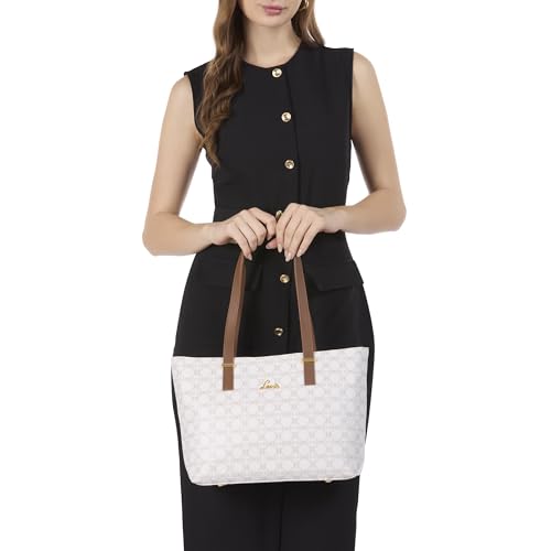Image of Lavie Women's Mabel Solid Tote Handbag for Women | Tote Bag For Work | Ladies purse | Stylish Shoulder Bag | Gift For Ladies