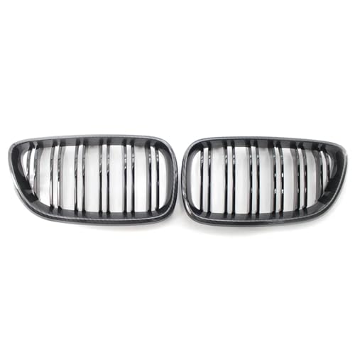 Parrilla de fibra de carbono delantera compatible con BMW F22 F23 M2, sustitución directa exacta