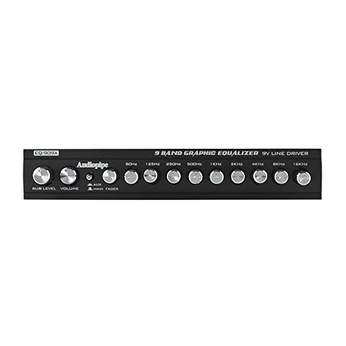 Audiopipe EQ-909X 9 Band Graphic Equalizer thumb #2