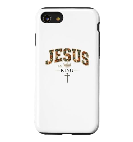 Jesus Is King �ԕ� �L���X�g���M�� �N���E���N���X �X�}�z�P�[�X iPhone SE (2020) / 7 / 8 �p