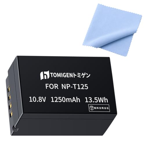 �Ή� GFX 50S GFX 50R GFX 100 BC-T125 ��p�݊��o�b�e���[ - 10.8V�A1250mAh FNP-T125 �B�e�p�N���[�j���O�N���X�v���[���g 2026FC
