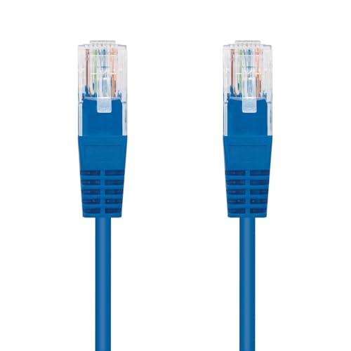 Cable Patch Ethernet Cat 6 UTP Azul 0.5 m miniatura 1