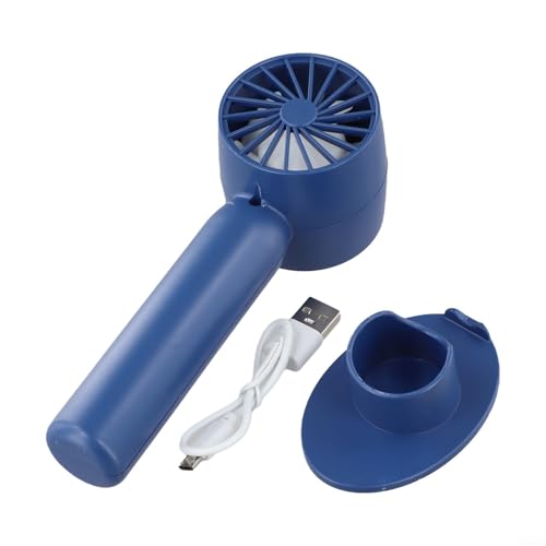 Mini enfriador de aire con batería recargable por USB, velocidades personalizables, funcionamiento silencioso, diseño compacto, ideal para viajes al aire libre, refrigeración portátil de mano y