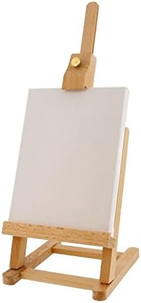 Artists Beech Wood Mini Desktop Easels 16 inch High H-frame Tabletop Adjustable Studio Easels