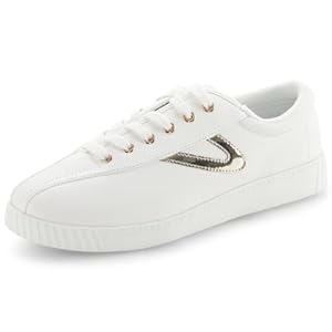 TRETORN Women’s Nyliteplus Leather Lace-Up Sneakers