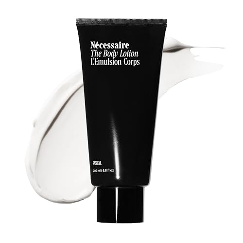 Ncessaire The Body Lotion Santal - Multi-Peptide - Firming Body Lotion for Women + Men. 2.5% Niacinamide. Non-Comedogenic Moisturizer for Sensitive Skin. Dermatologist-Tested 200ml/6.8 fl oz