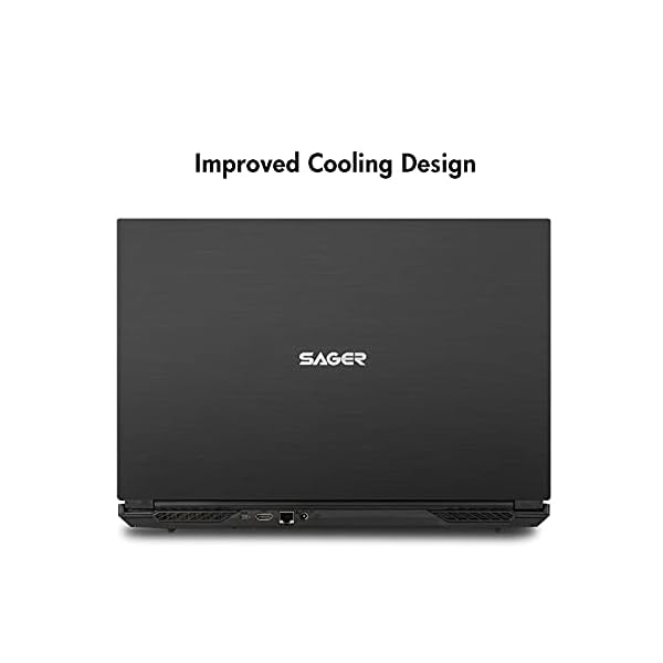 Sager NP7879PQ 17.3-Inch Thin Bezel FHD 144Hz 72% NTSC Gaming Laptop, Intel i7-11800H, RTX 3060 6GB, 32GB RAM, 1TB NVMe SSD + 1TB HDD, Windows 10