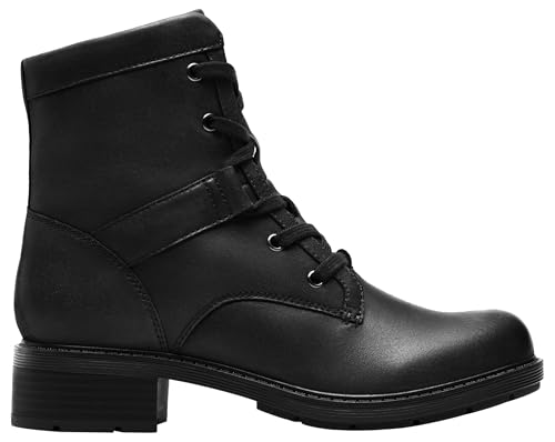 Clarks Hearth Parker Bottine Femme en cuir confort pour le quotidien