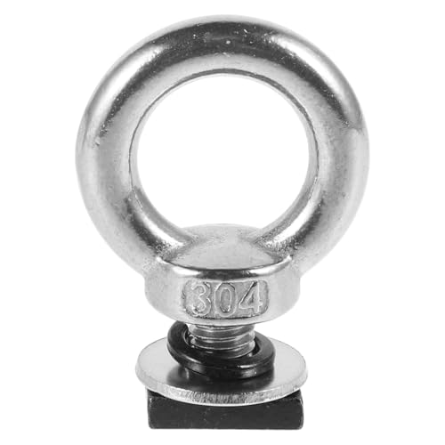 Unomor Roof Rack Tie Down Anchor T Slot Bolt High Strength Eye Hook Screw for Secure Mounting of Luggage Frames and Cargo 1.77X1.29X0.78In Easy Install Industrial Hardware