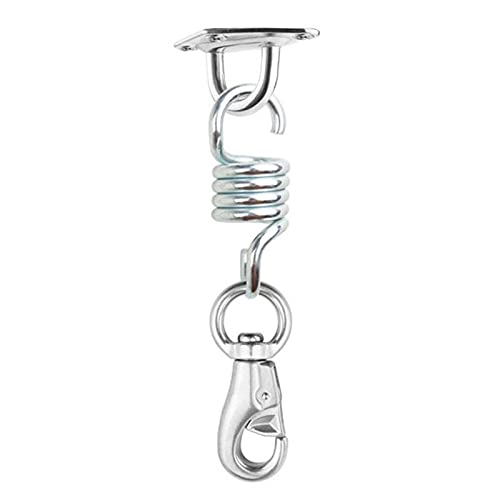 Hamac Chaise hamac Kit de Suspension Printemps Crochets pivotants Plafond Mount Tool Set Accessoires Idoor Swing extérieure Swing Fauteuil Paresseux Hamac Portable
