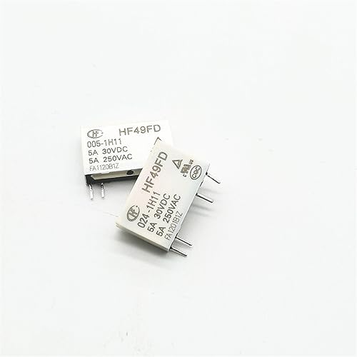 Relé HF49FD-012-1H11 de 4 pines 5A 12V para placa de circuito impreso PCB 2