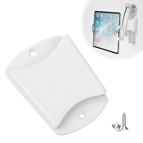 AYADA Dedicated Wall Mount Bracket for Tablet Stand (White) Cover