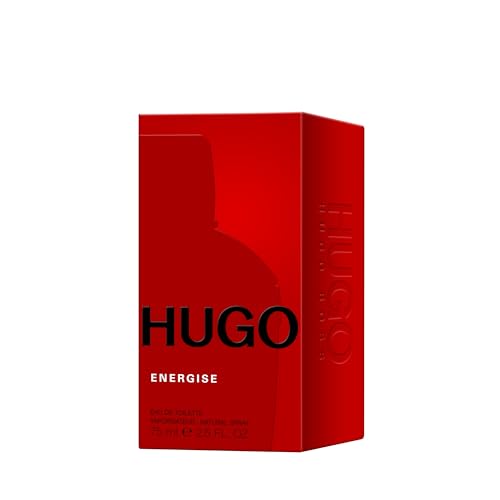 Hugo Boss Energise Eau de Toilette Citrus Men\'s Cologne With Notes of Mandarin, Pink Pepper, Juniper Berry, Wood & Suede Long Lasting Fragrance - 2.5 fl oz