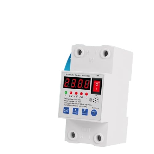 Protector contra sobrecorriente 63A disyuntor automático para cuadros eléctricos 4