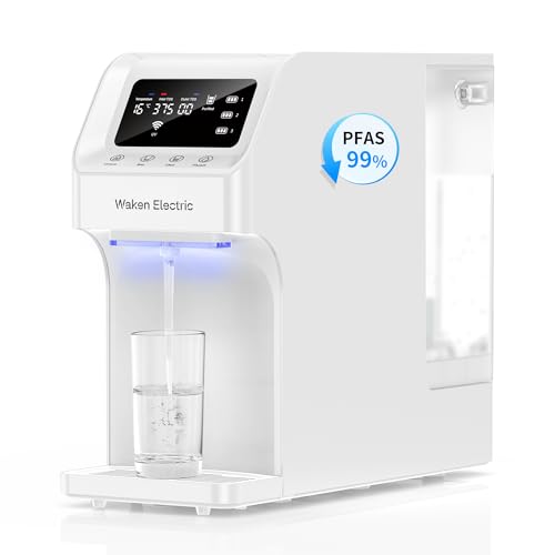 Waken Electric C11S Reverse Osmosis Water Filtration System Countertop 180oz Water Tank 4:1 Pure to...