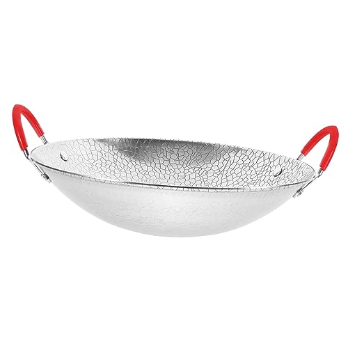 Olla de acero inoxidable con doble asa para ramen coreano miniatura 1