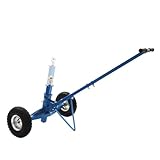 Bituxx Rangierhilfe Mover für Anhänger Trailer Hänger Rangierwagen Wohnwagen mit Kugelkupplung & Höhenverstellung einfaches Rangieren bis 270Kg